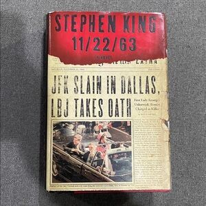 11/22/63 by Stephen King Hardcover with sleeve